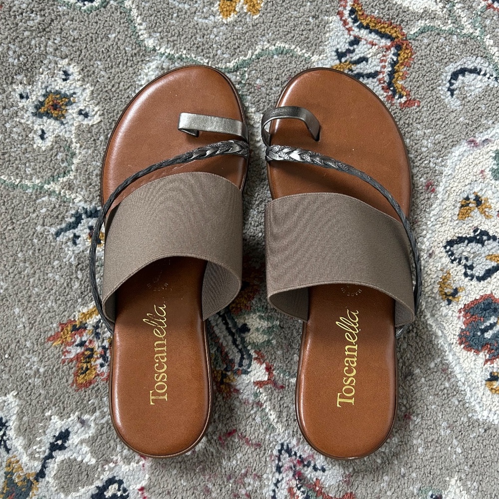 Toscanella Italian Sandals (W8) - Picture 7 of 8